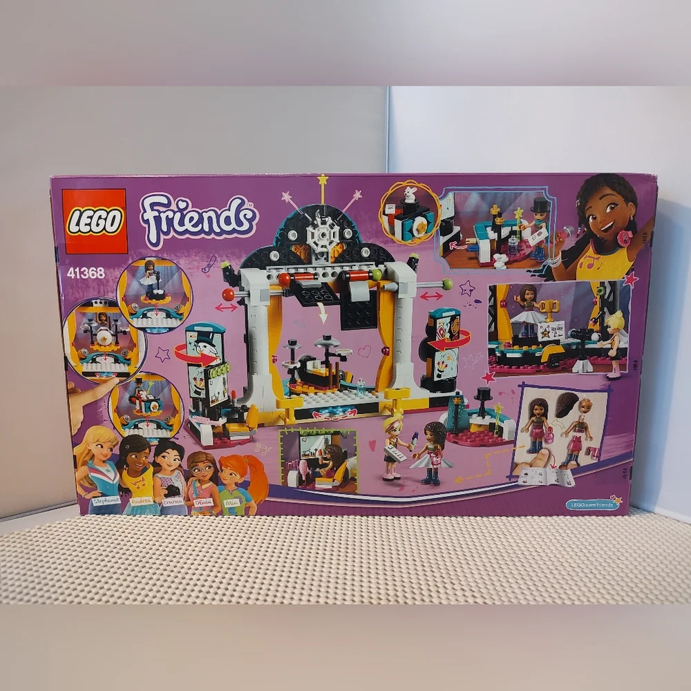 Lego 41368 Friends Andrea's Talent Show NWT Building Toy Set